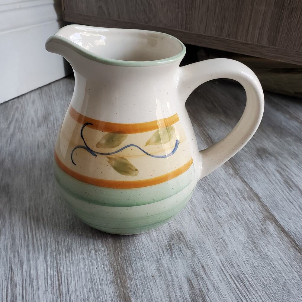 Vintage WLC Porcelain Milk Pitcher 1 Qt